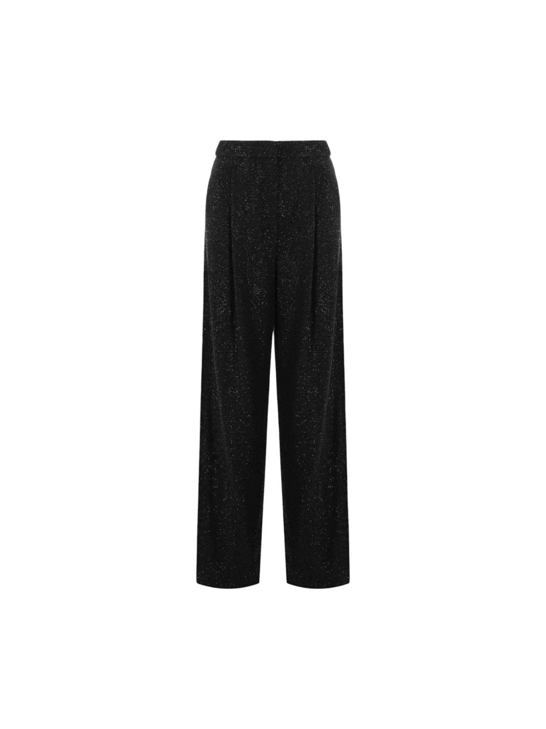 Navigli Wool Wide-Leg Trousers