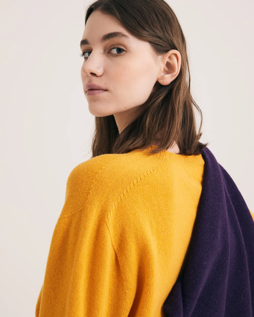 Round Neck Boxy Hybrid Cash Mango