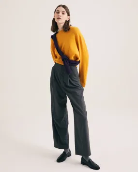 Round Neck Boxy Hybrid Cash Mango