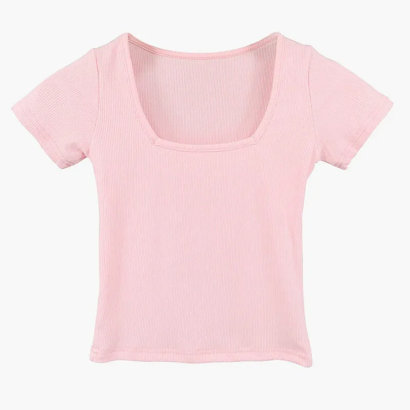 Soft Pastel Aesthetic Crop Top
