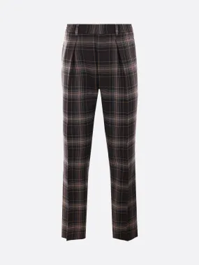 Tartan Wool Trousers
