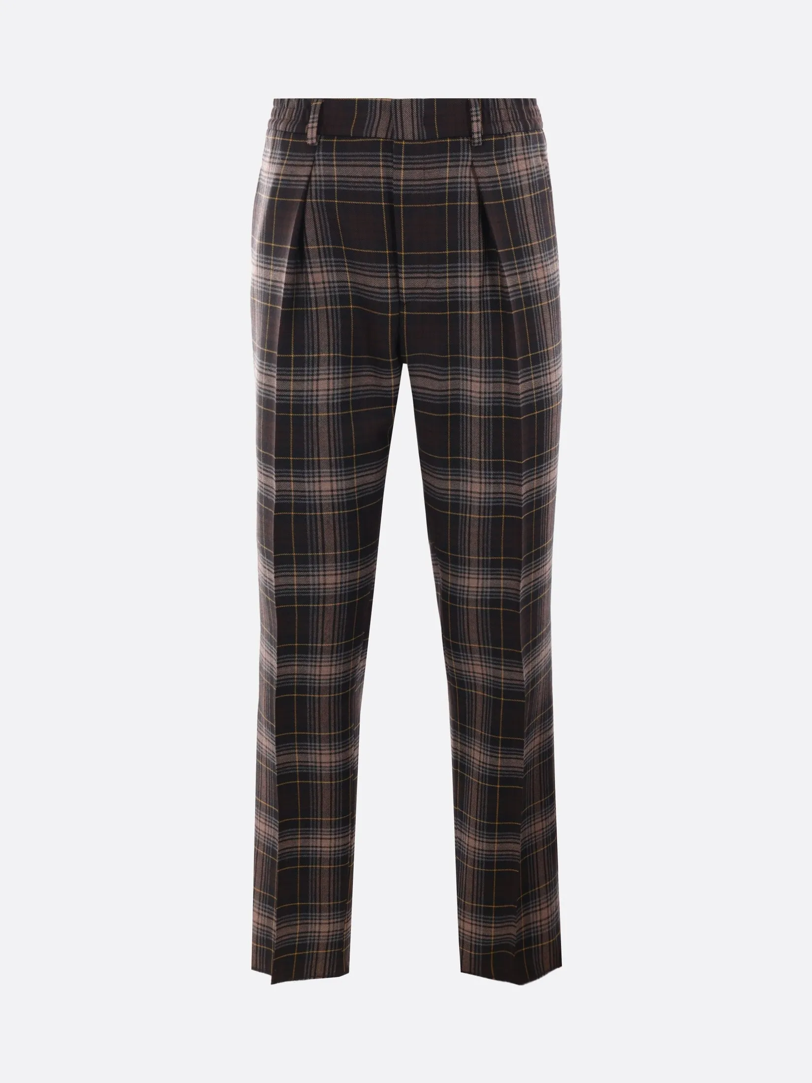 Tartan Wool Trousers