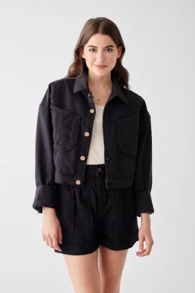 TARYN CROPPED OVERSIZED JACKET TARANTO