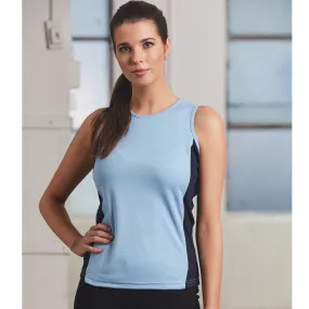 [TS17] ladies truedry contrast singlet