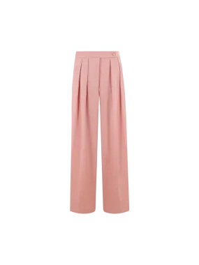 Wide-Leg Trousers Wool