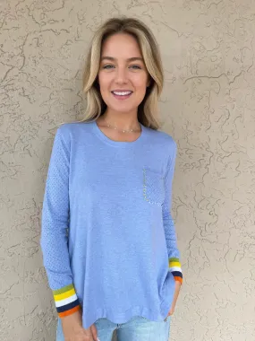 ZP6436u Stitch Pocket Sweater